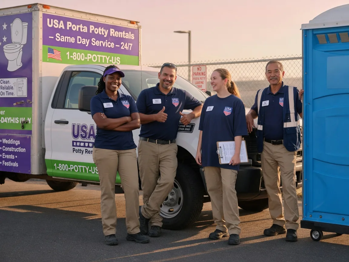 Porta Potty Rental company in Kilbourne, IL